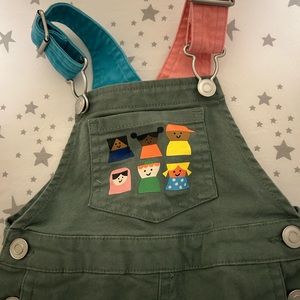 Target x Christian Robinson overalls 6-9 months